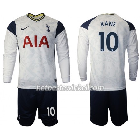 Tottenham Hotspur Harry Kane 10 Voetbaltenues Kind Thuis 2020/21 - LS (+ Korte broeken)